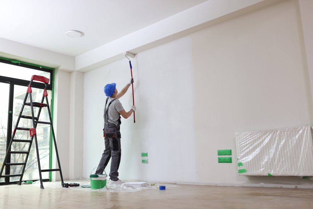 Dit is het resultaat van scanbehang laten aanbrengen in je nieuwbouwwoning in Hengelo.